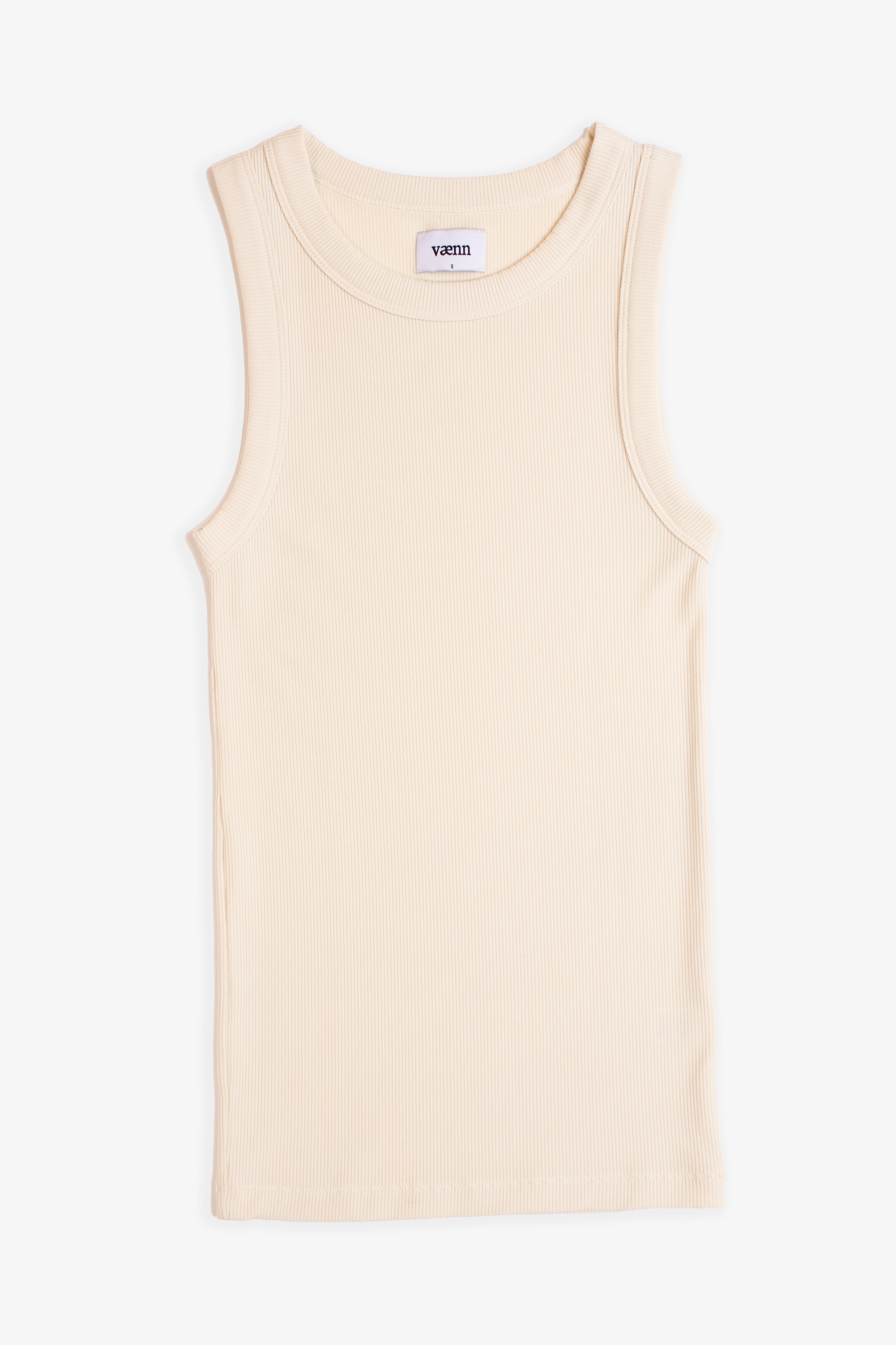 Rib Muscle Tank Eggnog