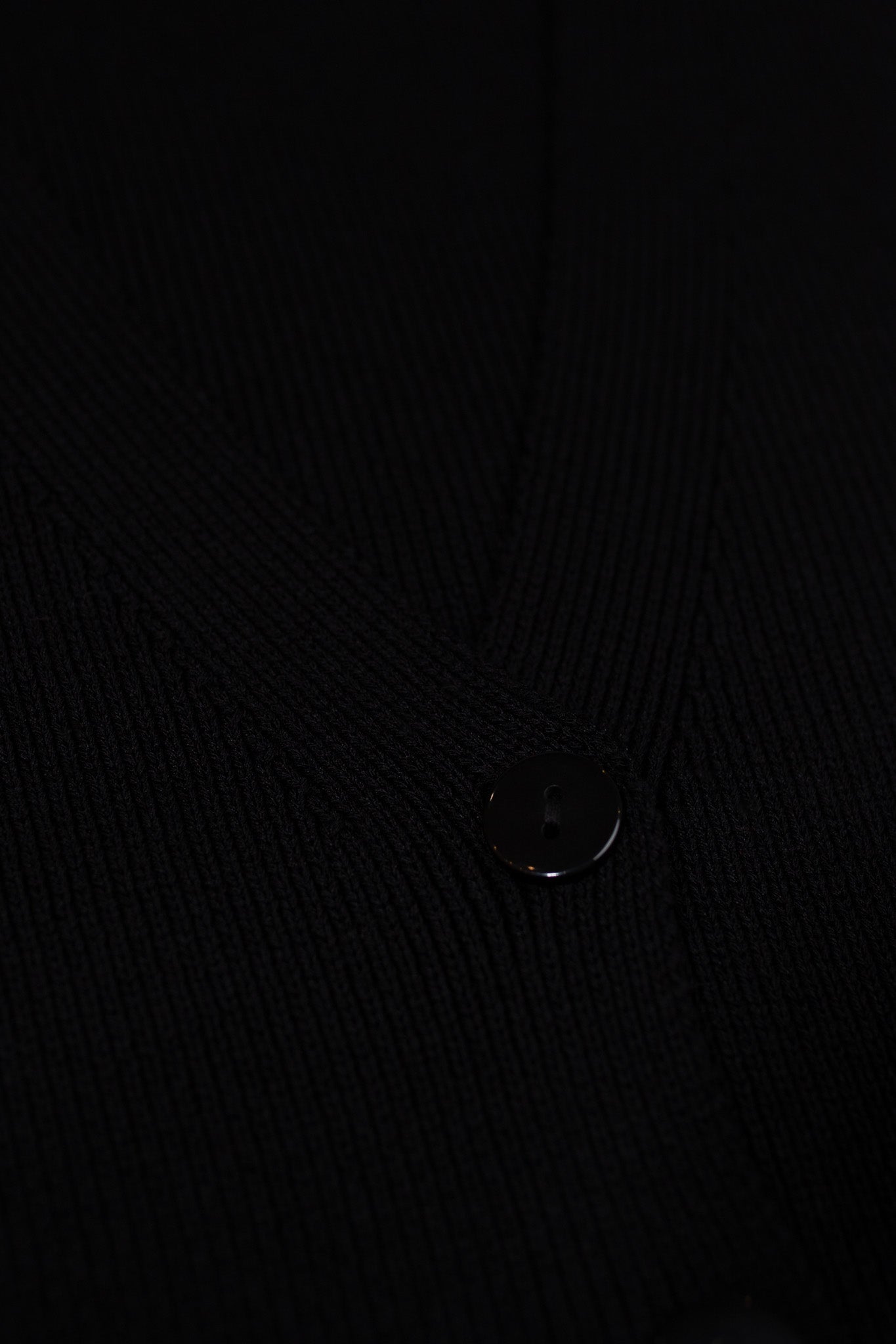 Thompson Knit Vest Black