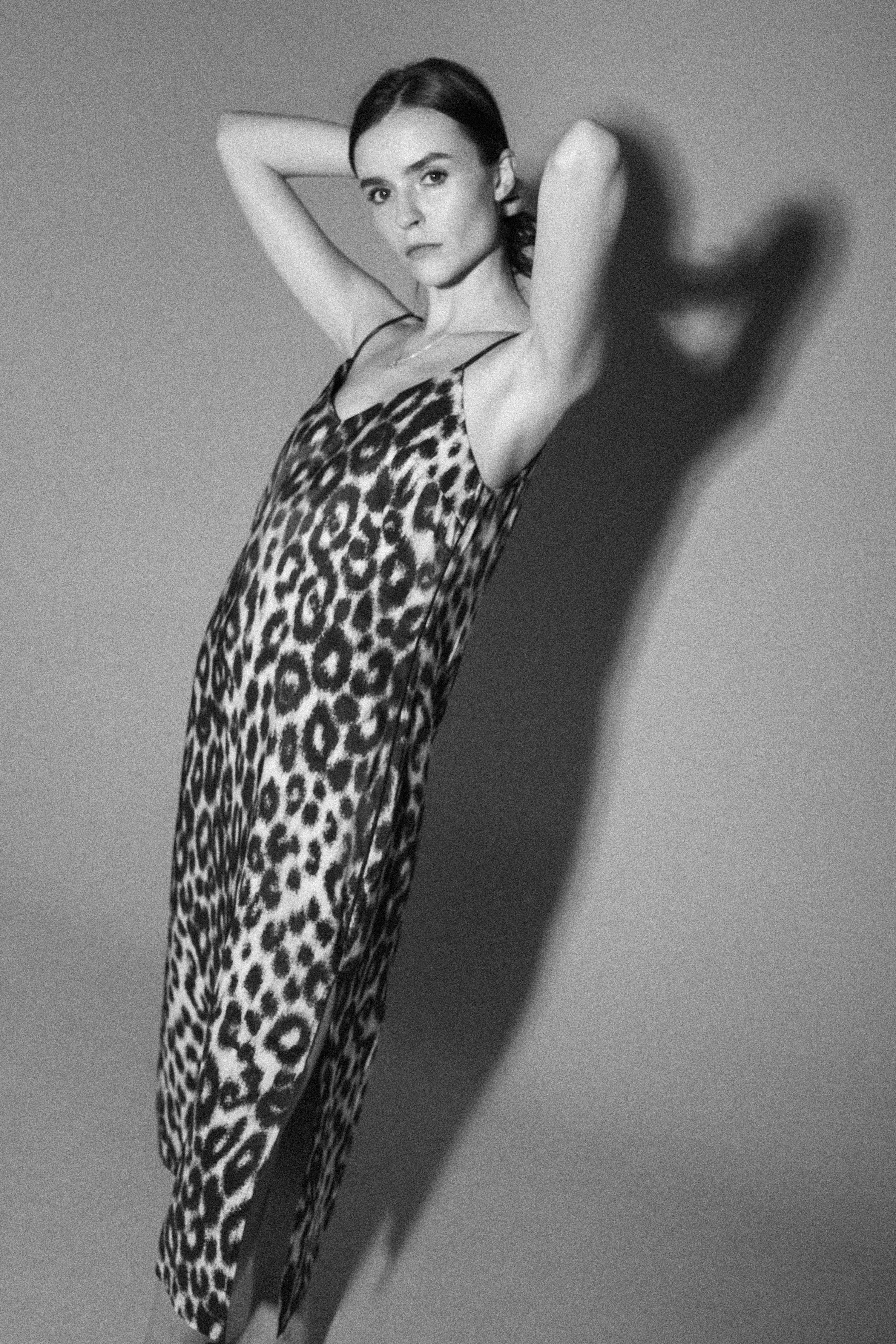 Leopard Slip Dress