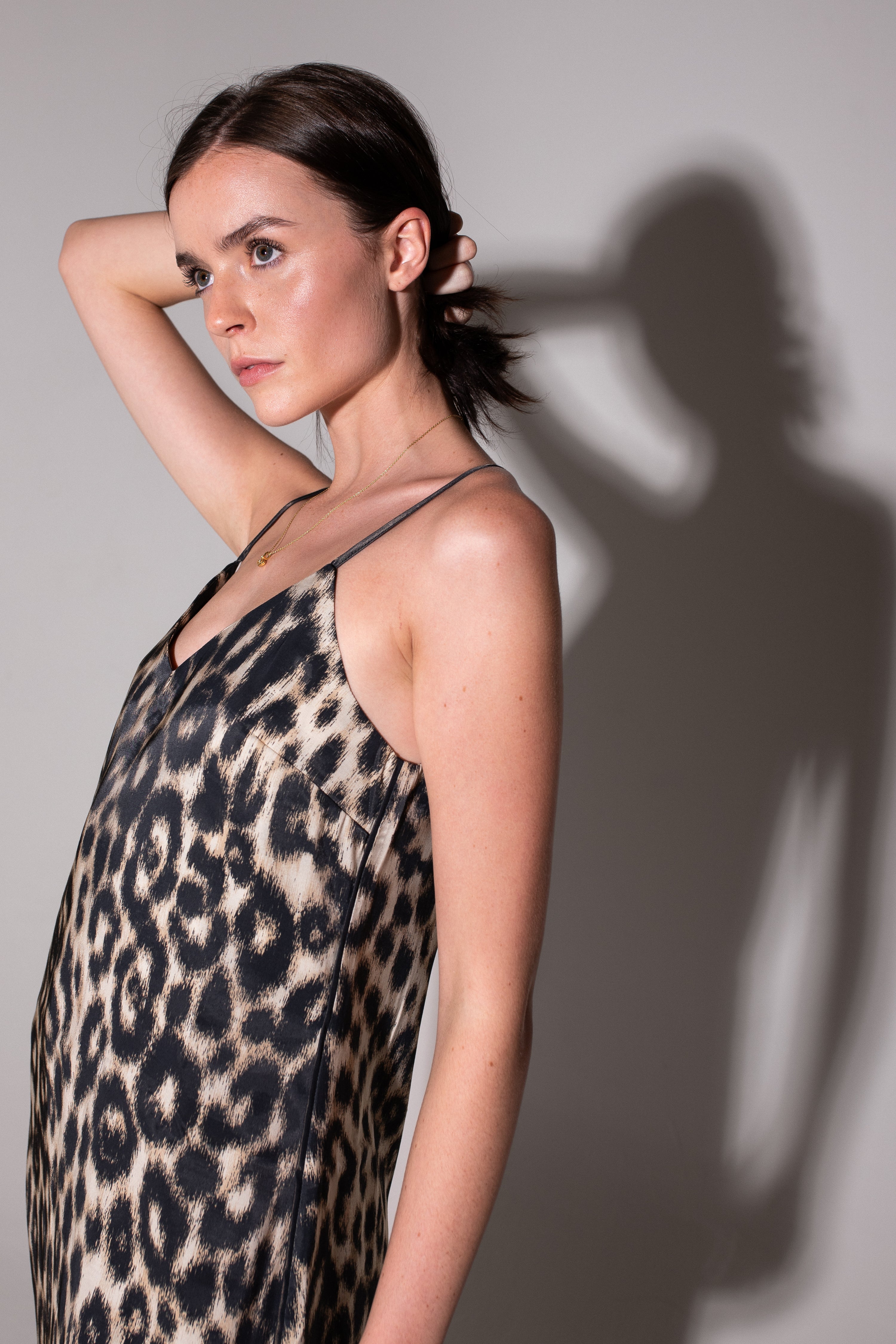 Leopard Slip Dress