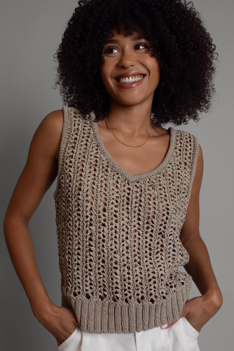 Montague Crotchet Tank