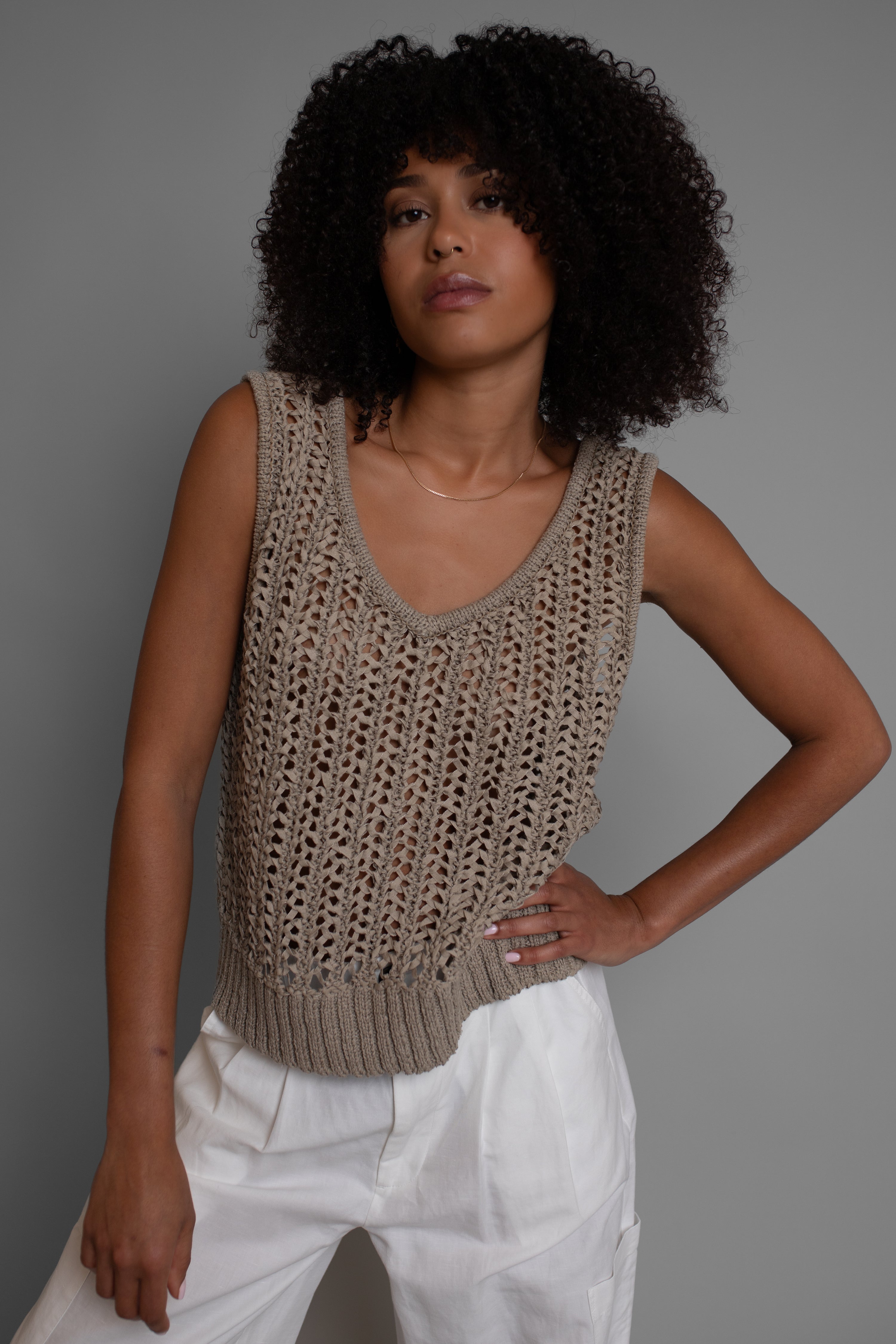 Montague Crotchet Tank